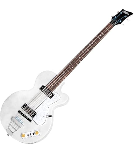 Hofner HI-BB-PE-TBK Ignition Pro Violin Bass, Transparent Black